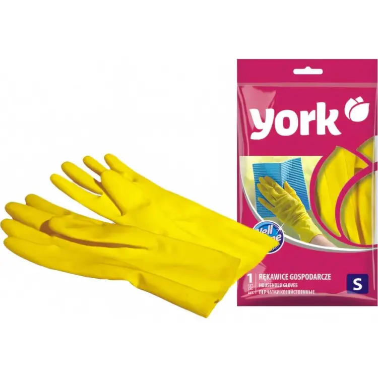 Резиновые перчатки YORK 092030 Резиновые перчатки YORK 092030