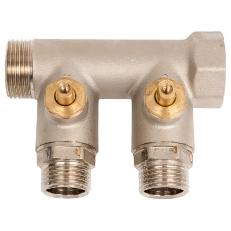 Никелированный коллектор Uni-Fitt 420N3220