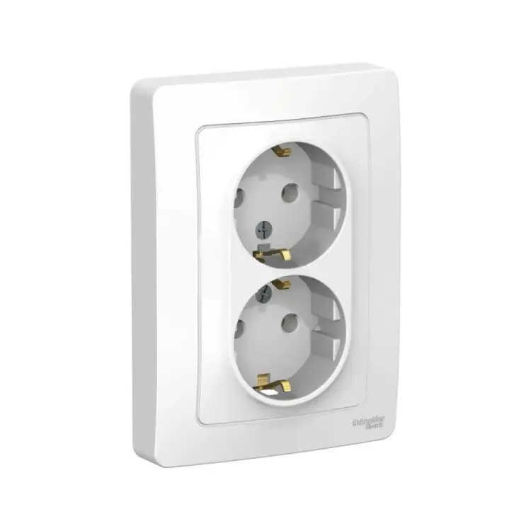 Двойная розетка Systeme Electric BLANCA BLNRS001021