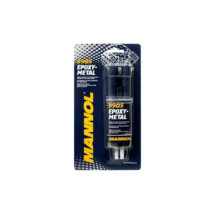 Клей MANNOL EPOXY METAL Жидкий металл 2404