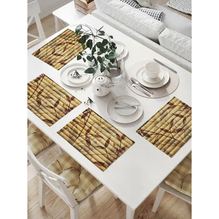 Комплект тканевых салфеток для сервировки стола JOYARTY np_17452