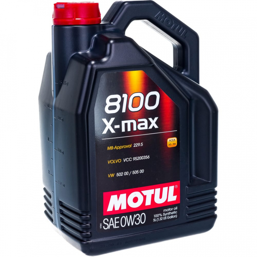 Синтетическое масло MOTUL 8100 X-max SAE 0W30