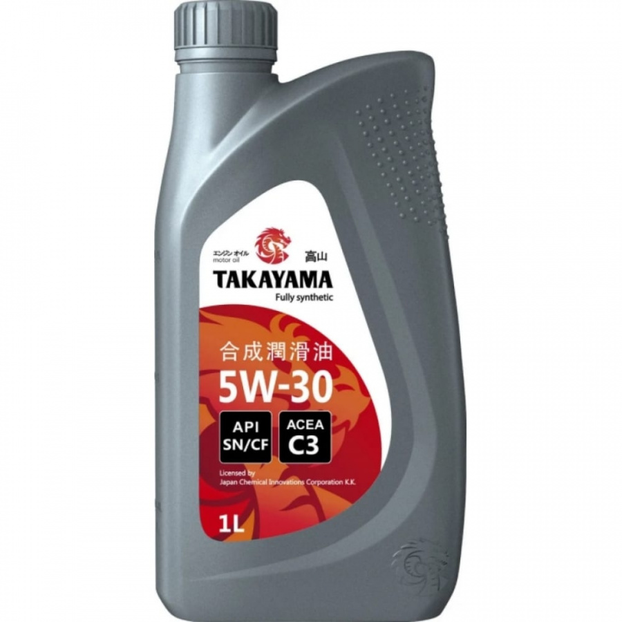 Моторное масло TAKAYAMA SAE 5W-30, API SN/CF, C3