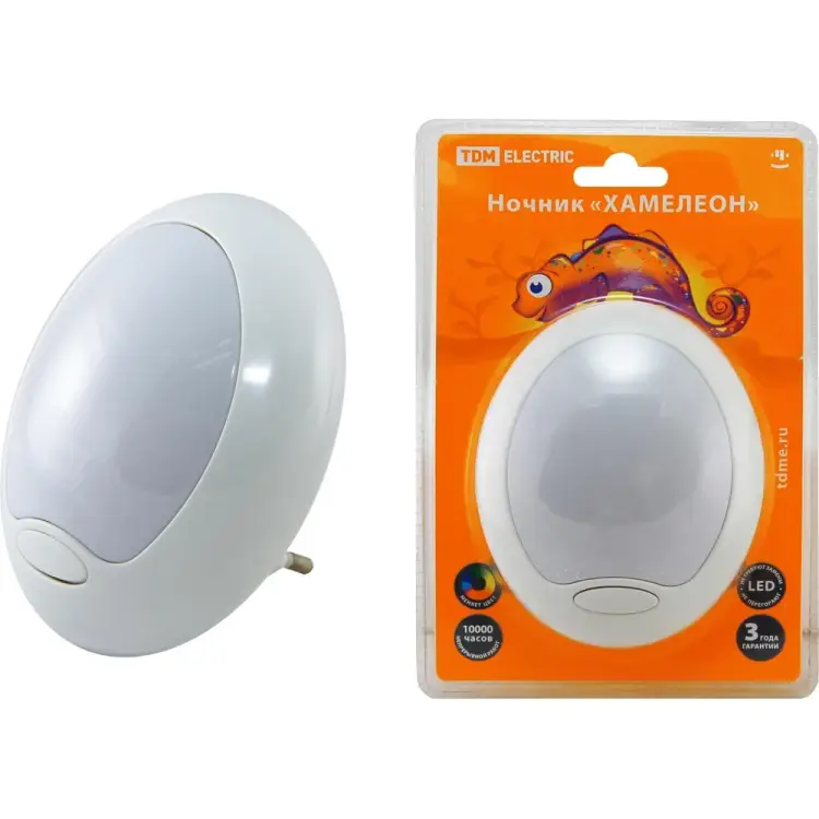 Ночник TDM ELECTRIC Хамелеон SQ0357-0005