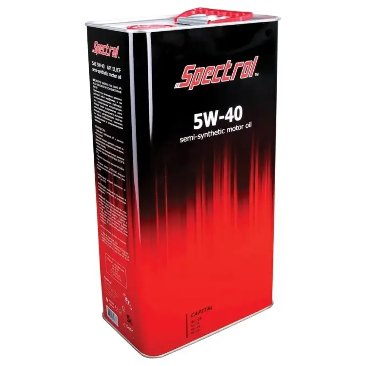 Моторное масло Spectrol Капитал SAE 5W40 API SL/CF п/с 9054