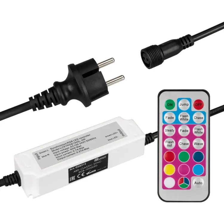 Контроллер Ardecoled ARD-cLAssic-sYNc-RGB-1000LeD Black 28212
