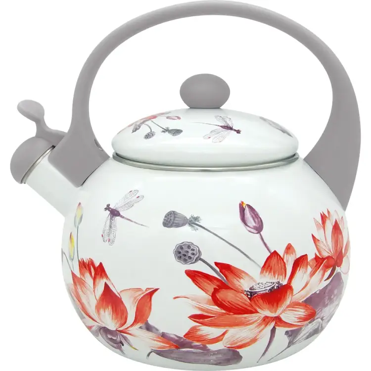 Эмалированный чайник appetite Lotus FT7-LT Эмалированный чайник appetite Lotus FT7-LT