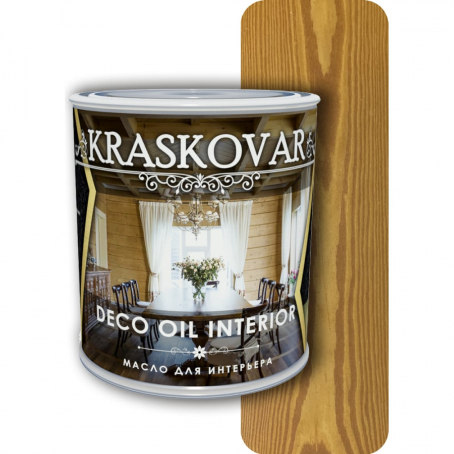 Масло для интерьера Kraskovar Deco Oil Interior