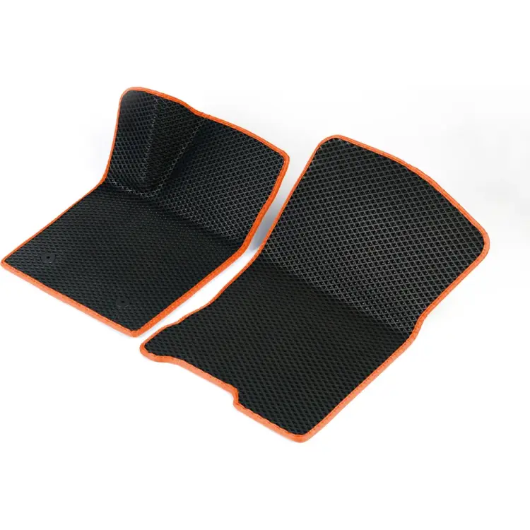 Передние коврики для Nissan X-Trail (T32) 2013 - 2023 (Ниссан х-треил Т32) Vicecar 2DL32054-оранжевый
