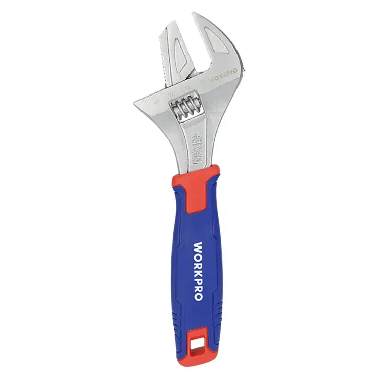 Сверхширокооткрывающийся разводной ключ WORKPRO WP272014