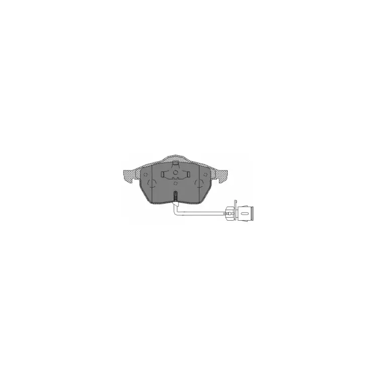 Тормозные колодки для AUDI/VOLVO/VW SCT SP178 Тормозные колодки для AUDI/VOLVO/VW SCT SP178
