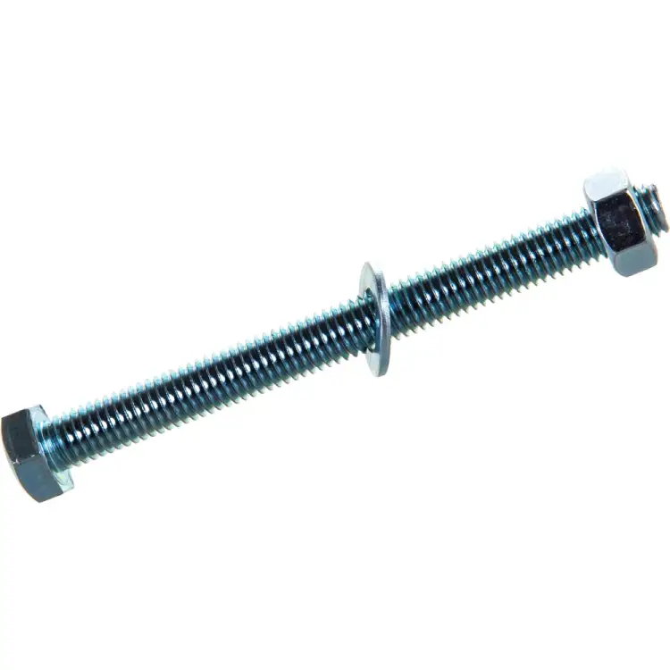 Оцинкованный шестигранный болт Tech-Krep М8х90 DIN933 (2 шт.) 130189