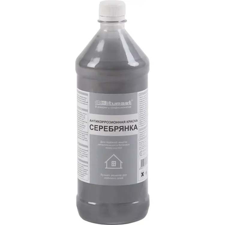 Защитная антикоррозионная краска Bitumast 4607952901087