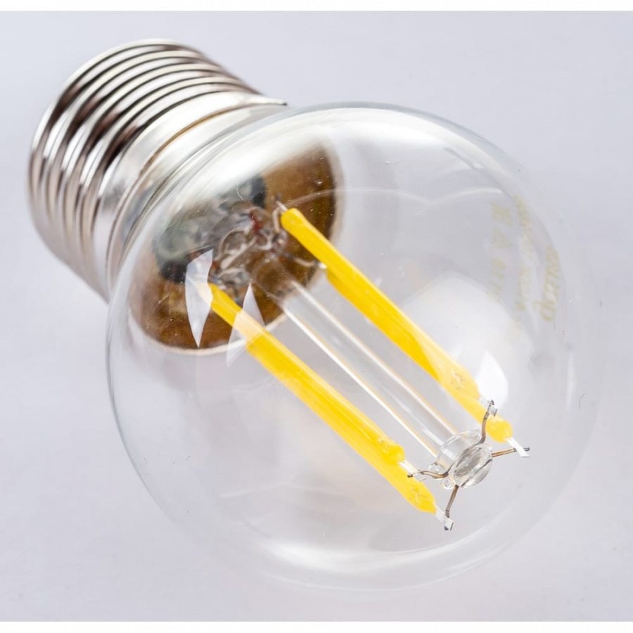 Лампа Gauss LED Filament Шар dimmable