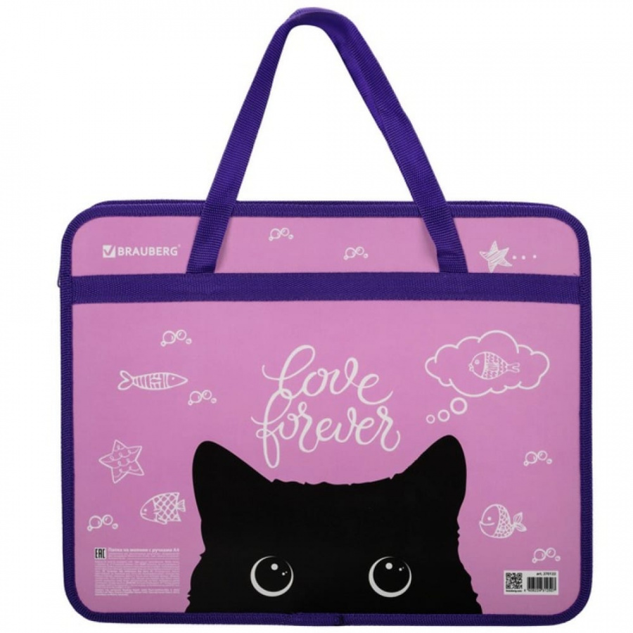 Портфель BRAUBERG Black Cat