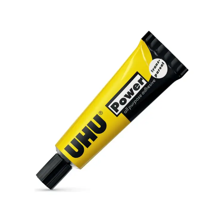 Универсальный контактный прозрачный клей UHU KRAFT POWER TRANSPARENT 40328