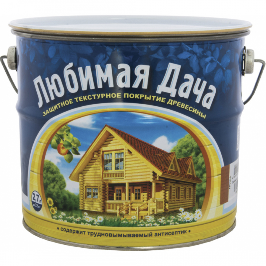 Защитно-декоративное покрытие для древесины Рогнеда Любимая Дача