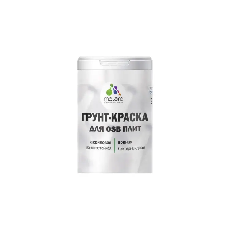 Матовая краска для osb плит MALARE 2036777208026