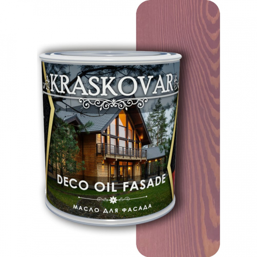 Масло для фасада Kraskovar Deco Oil Fasade