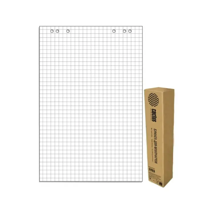 Блок бумаги для флипчартов Cactus 1181546