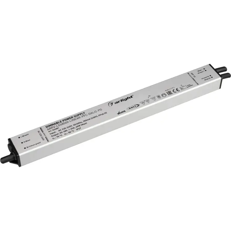 Блок питания Arlight ARPV-LG48060-LINEAR-PFC-DALI2-PD 034881 Блок питания Arlight ARPV-LG48060-LINEAR-PFC-DALI2-PD 034881