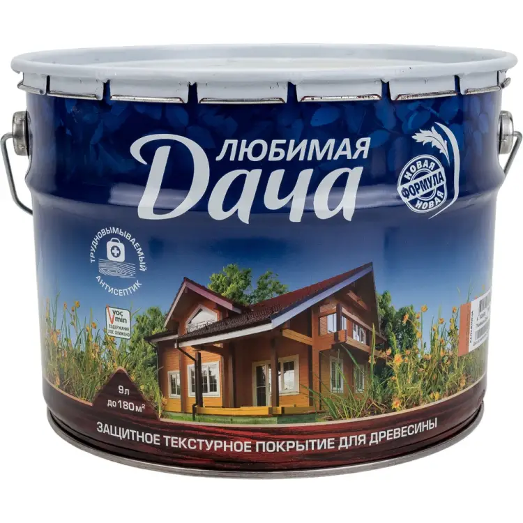 Защитно-декоративное покрытие для древесины ЛЮБИМАЯ ДАЧА Любимая Дача 45315