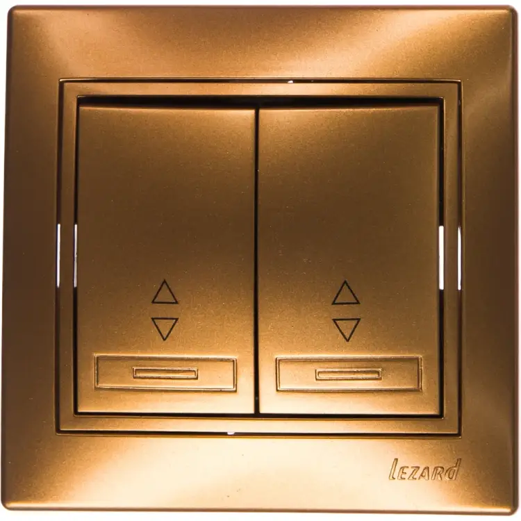 Проходной двойной выключатель Lezard MIRA 701-1313-106