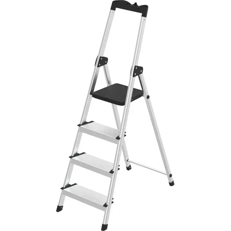 Алюминиевая стремянка Zalger 211-4 Алюминиевая стремянка Zalger 211-4