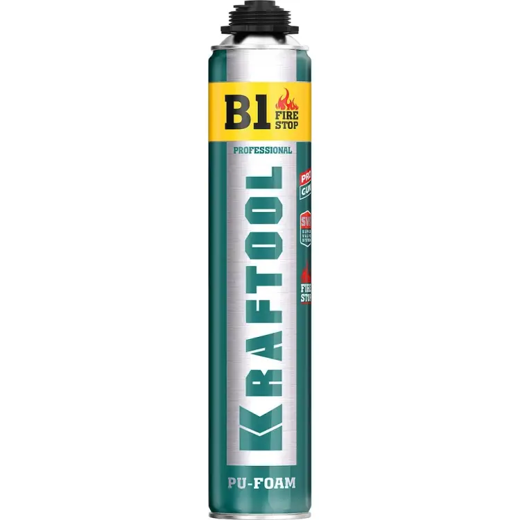 Монтажная пена для монтажного пистолета KRAFTOOL INDUSTRY KRAFTFLEX PROFI 41186 41186_z01 Монтажная пена для монтажного пистолета KRAFTOOL INDUSTRY KRAFTFLEX PROFI 41186 41186_z01