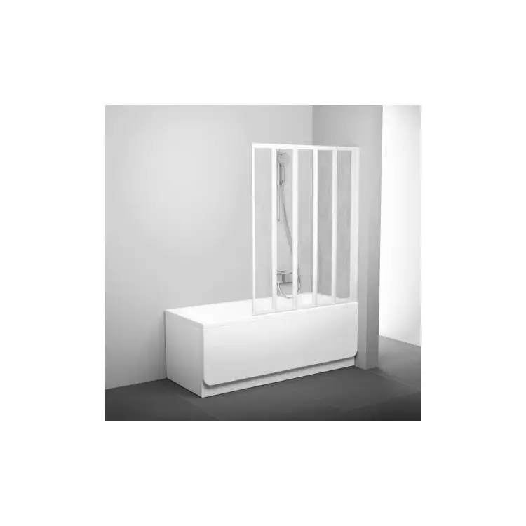 Складная перегородка-шторка на борт ванны Ravak VS5 794E010041