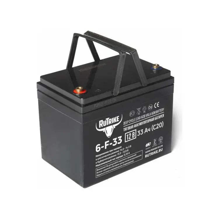 Тяговый аккумулятор Rutrike 6-F-33 023281