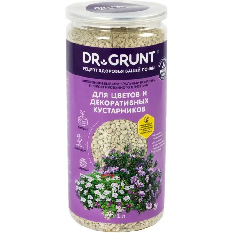Удобрение для цветов и декор.кустарников DR.GRUNT 93
