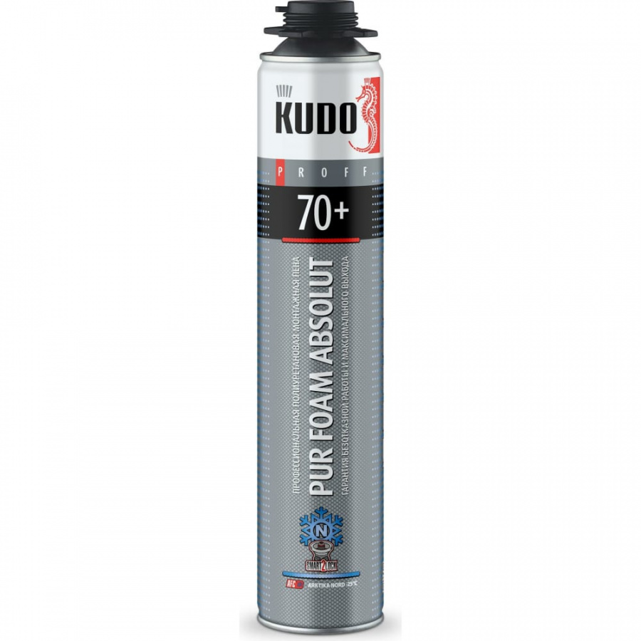 Монтажная пена KUDO ПРОФ ABSOLUT PROFF 70+ ARKTIKA NORD