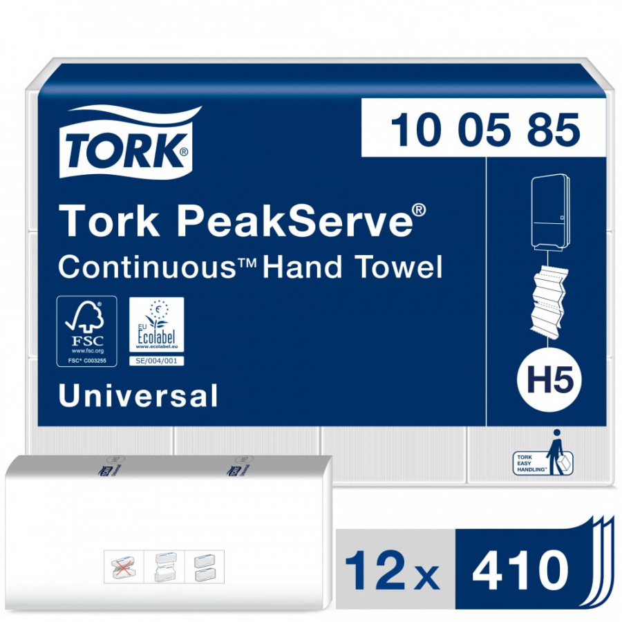 Бумажное полотенце TORK PeakServe Universal
