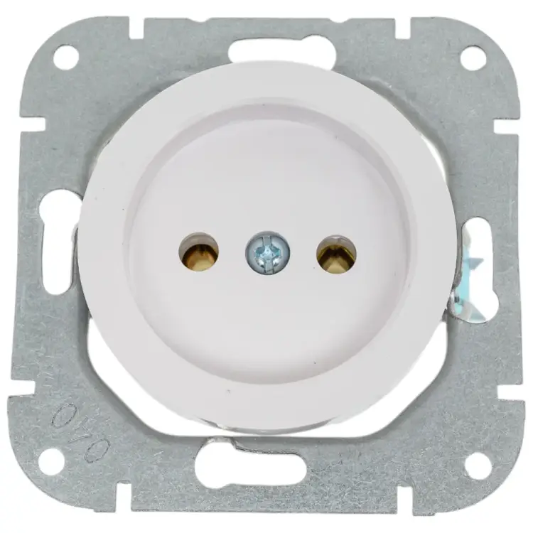 Механизм розетки BYLECTRICA ПРОВАНС белый РС16-1401