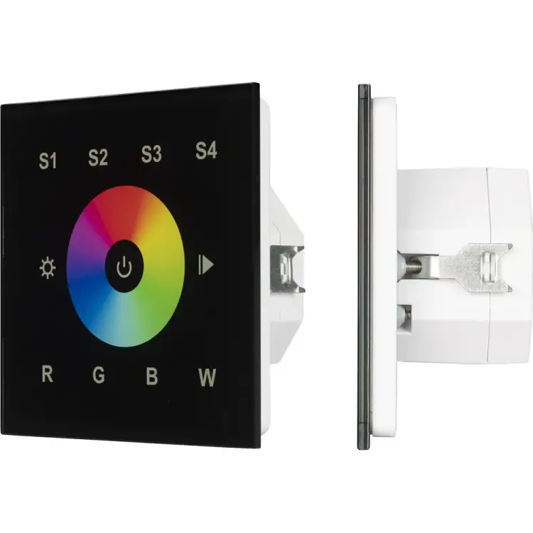 Сенсорная панель Arlight INTELLIGENT DALI-901-11-1G-4SC-RGBW-DT8-IN Black IARL 0 37199
