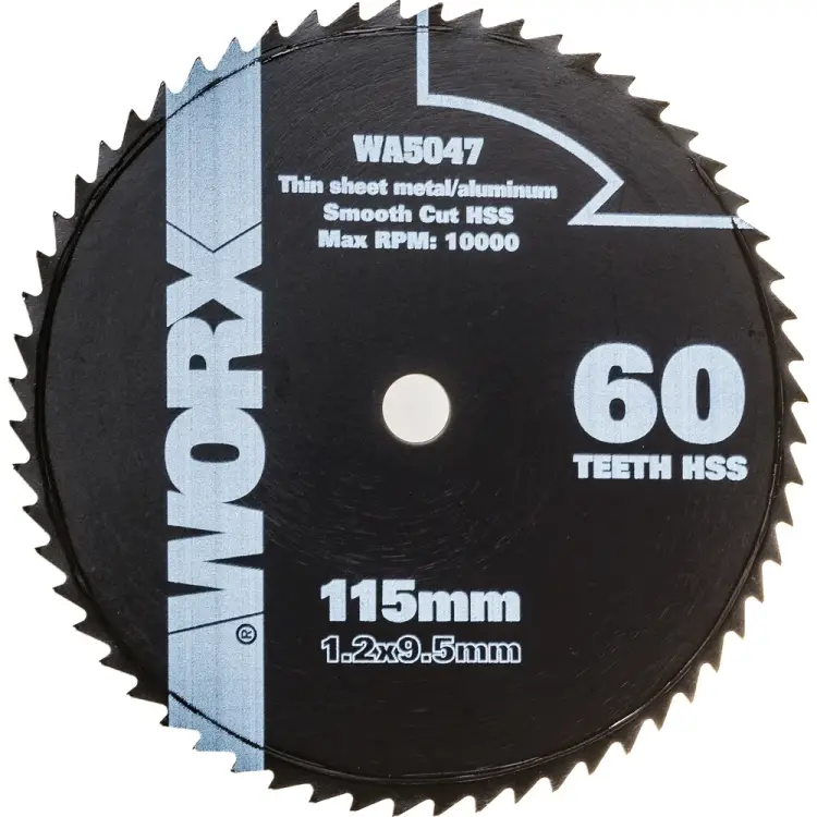 Пильный диск по металлу WORX WA5047 Пильный диск по металлу WORX WA5047