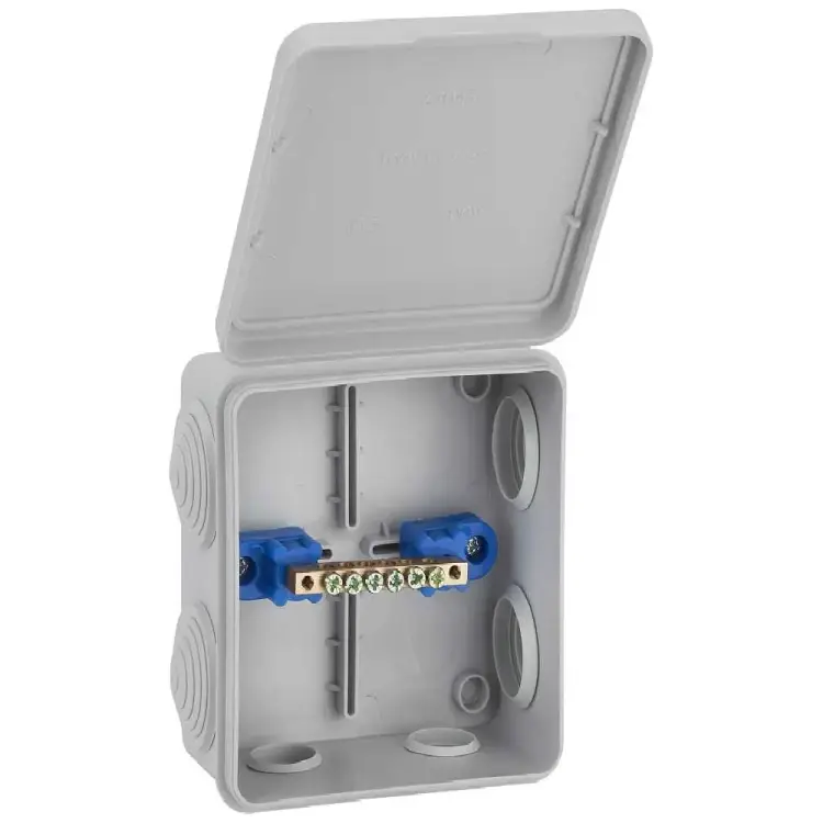 Распределительная коробка для открытой проводки Рувинил 67045УП