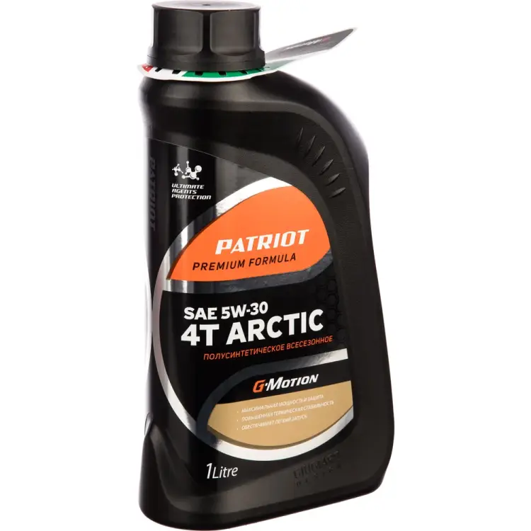 Полусинтетическое масло 4T Patriot G-Motion 5W30 ARCTIC 850030100