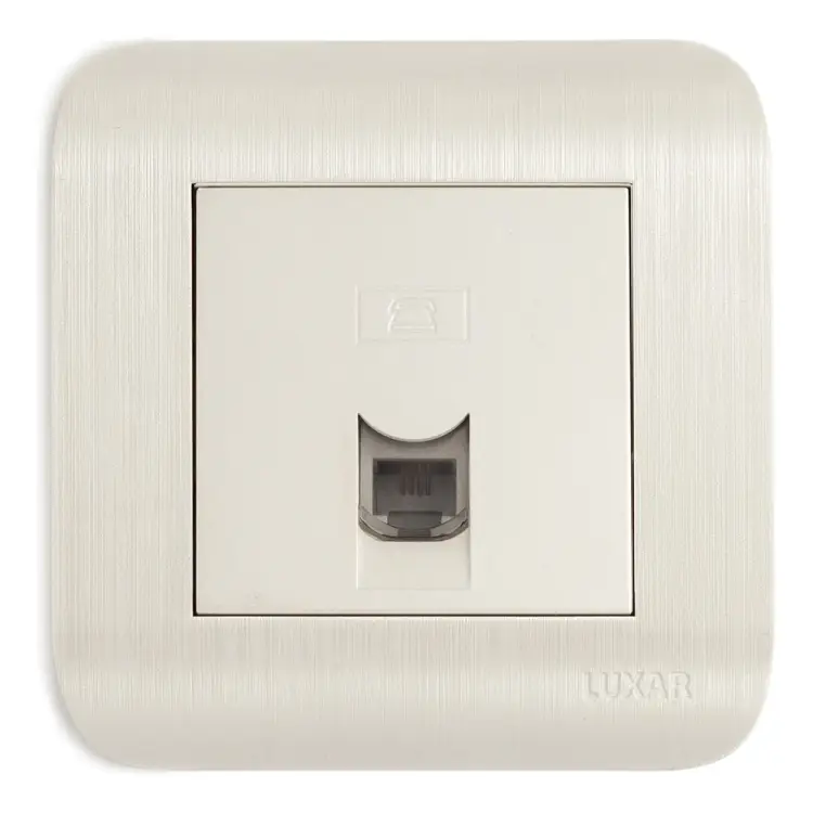 Телефонная розетка Luxar Deco 4606400620419
