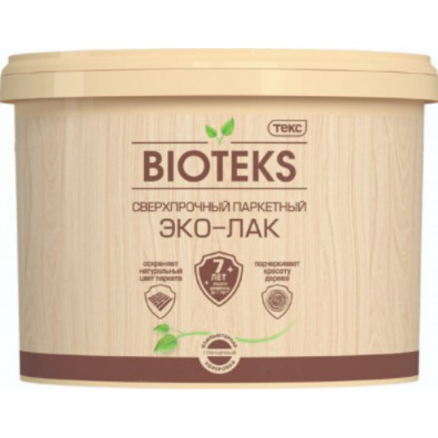 Паркетный водный лак Текс Bioteks профи