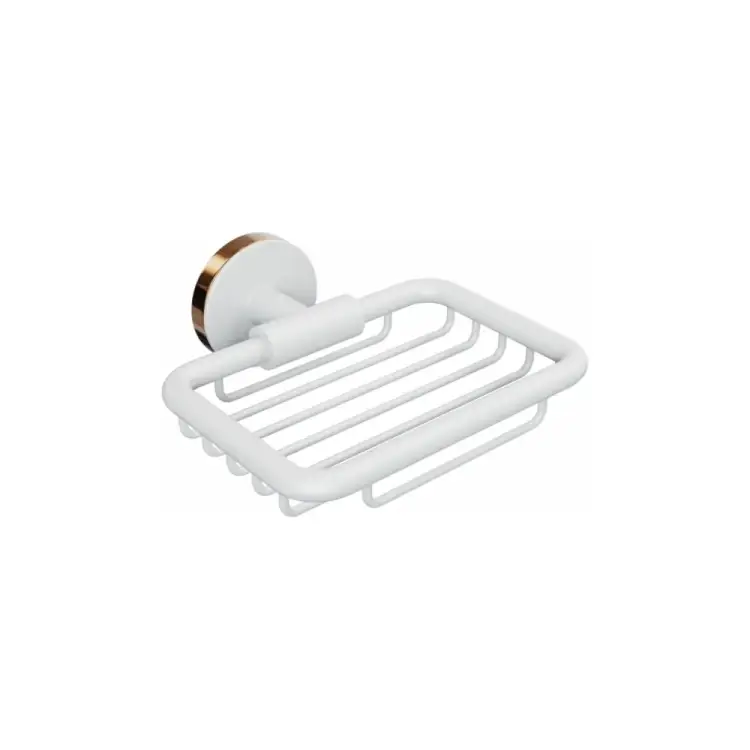 Решетчатая мыльница для ванной FORA LORD FOR-LORD040WT Решетчатая мыльница для ванной FORA LORD FOR-LORD040WT