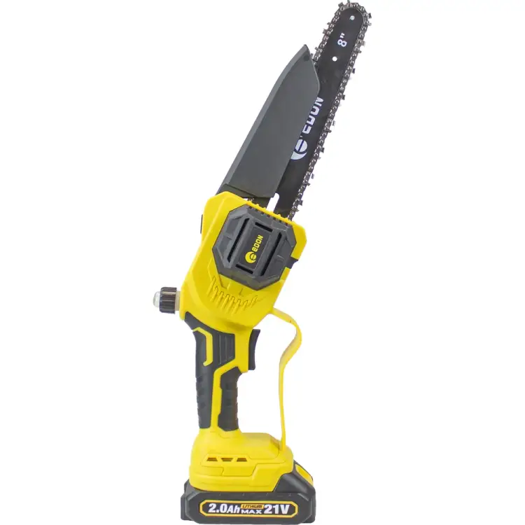 Бесщеточная аккумуляторная мини цепная пила EDON SuperNS-21/8BL 35531 Бесщеточная аккумуляторная мини цепная пила EDON SuperNS-21/8BL 35531