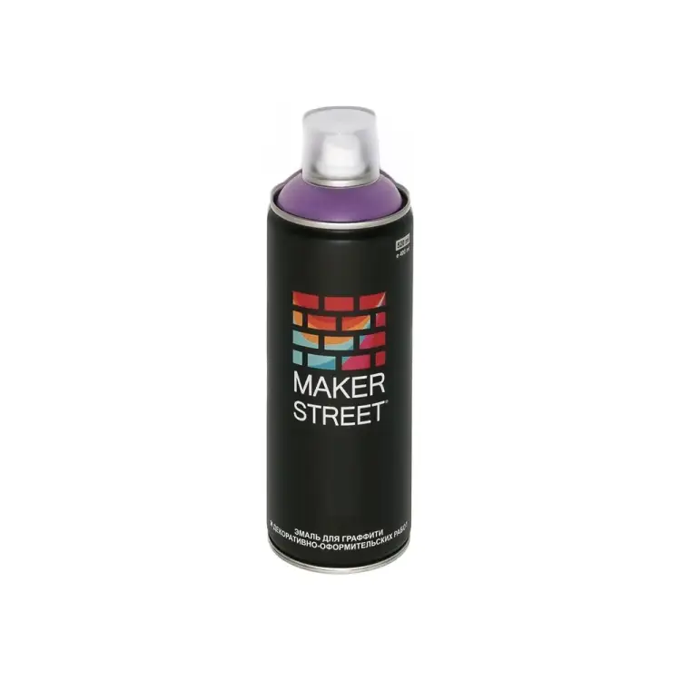 Краска-эмаль для граффити и декоративно-оформительских работ MAKERSTREET MS400 361096 Краска-эмаль для граффити и декоративно-оформительских работ MAKERSTREET MS400 361096