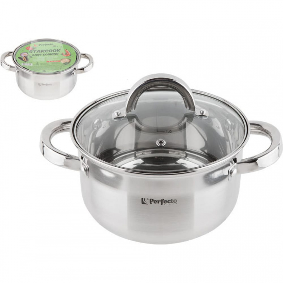 Кастрюля PERFECTO LINEA Starcook