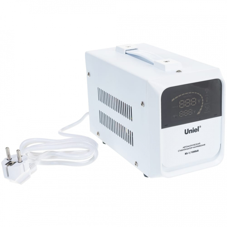 Однофазный стабилизатор напряжения для холодильников Uniel RS-1/1000LR