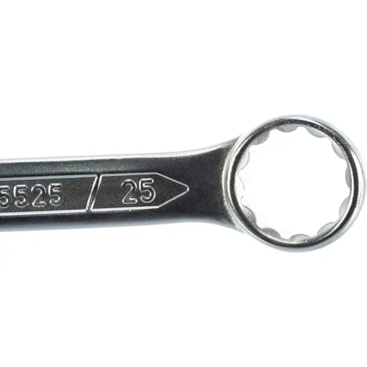 Прямой двенадцатигранный комбинированный ключ Rockforce RF-75525(854)