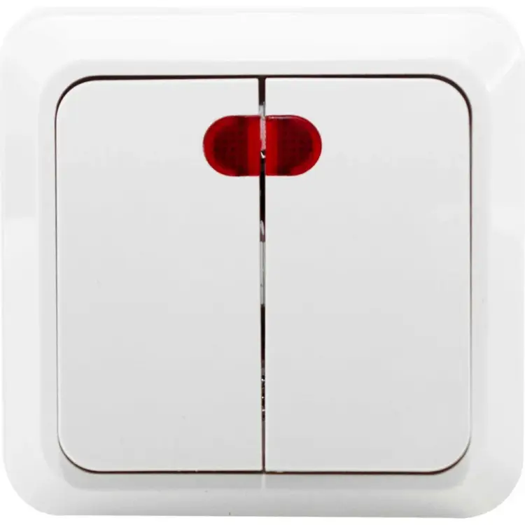 Двухклавишный выключатель Jilion 9533416