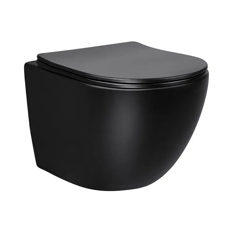 Безободковый подвесной унитаз VINCEA Globo VT1-14SMB