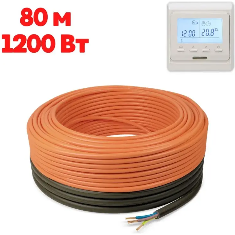 Теплый пол ТеплоСофт Профи 80м-1200/3 Теплый пол ТеплоСофт Профи 80м-1200/3
